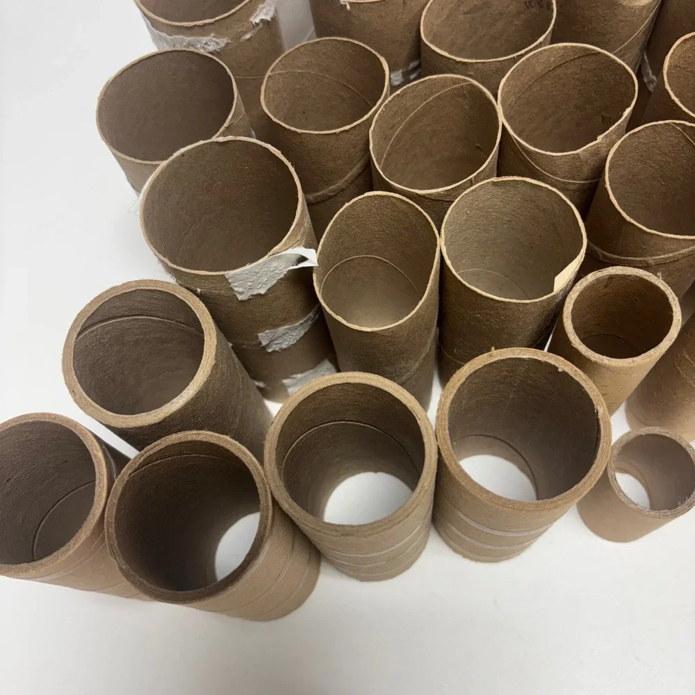 Unbranded Cardboard Tubes Bulk Lot 42 Mixed Brown Grey Craft Supplies DIY Art